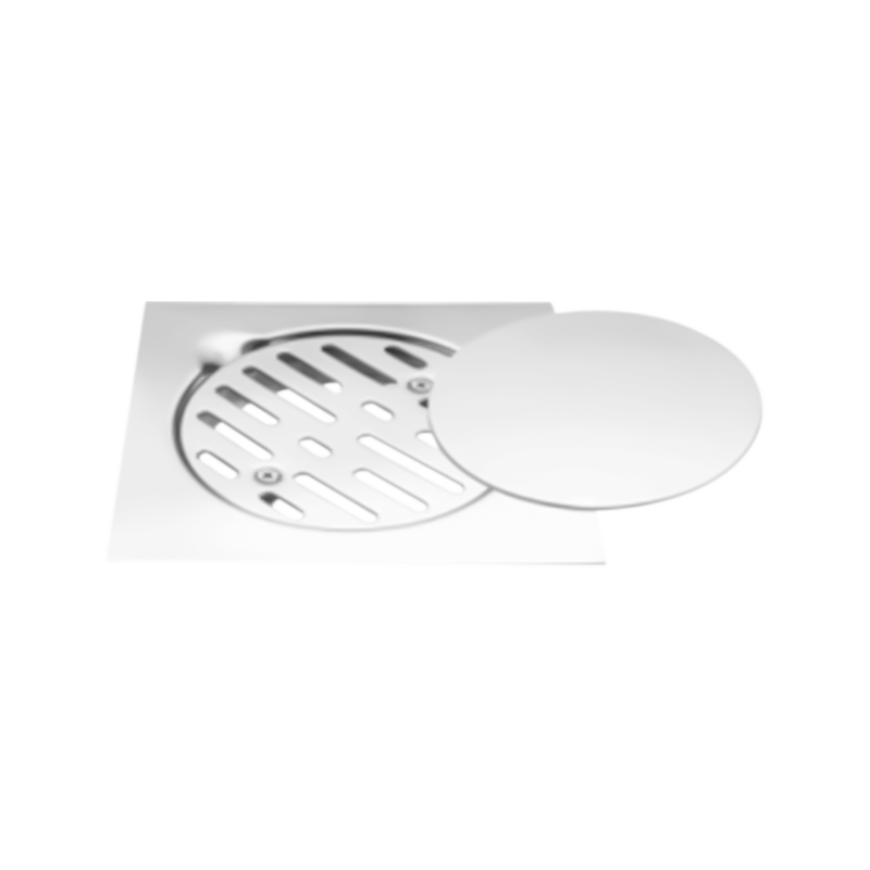 SZ101-15 SZ102-15 SGC 150x150mm 6" x 6" Rýchloschnúci nerezový podlahový odtokový sifón 3 ks so skrutkovacím roštom a krycou doskou